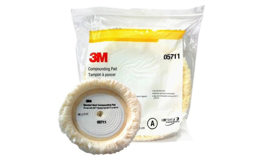3M 5711 KALIN PASTA KEÇESİBEYAZ 220MM
