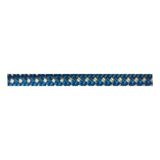 Renkli İskota Halatı 10 Mm Mavi-Beyaz
