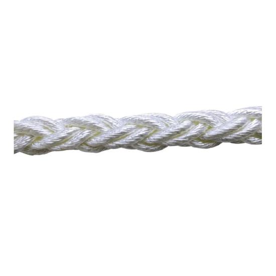 Polyester Halat 8 Kollu 24 Mm Beyaz