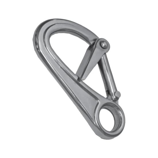 Krom Karabina Çift Emniyeli Boy:110 Mm