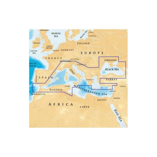 Navıonıcs Gps Bölgesel Harita Akdeniz