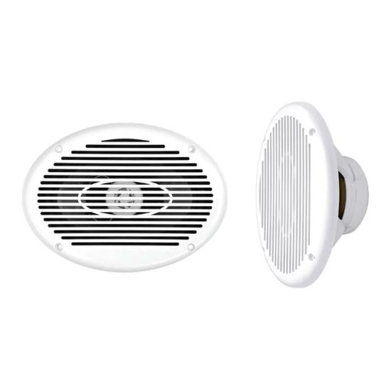 Soundpower Marin Twiterlı Oval Hoparlör 180 W
