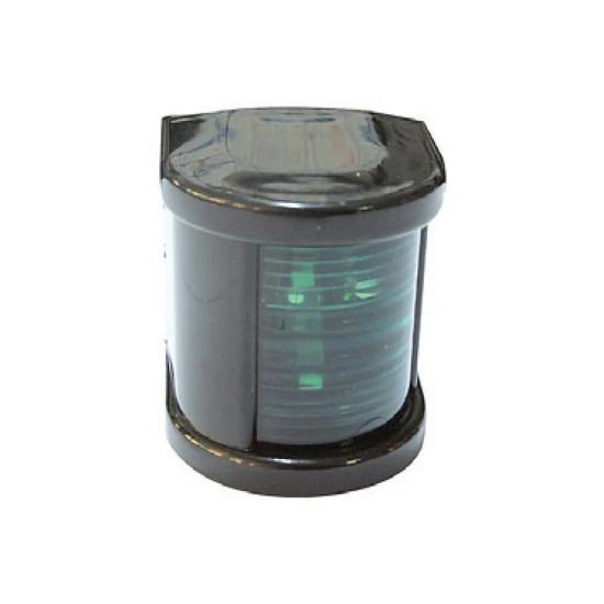 Küçük Seyir Feneri Siyah Sancak 12 V Led