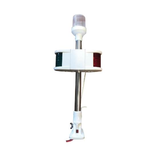Işıklı Kombine Bayrak Direği 40 Cm Ampül