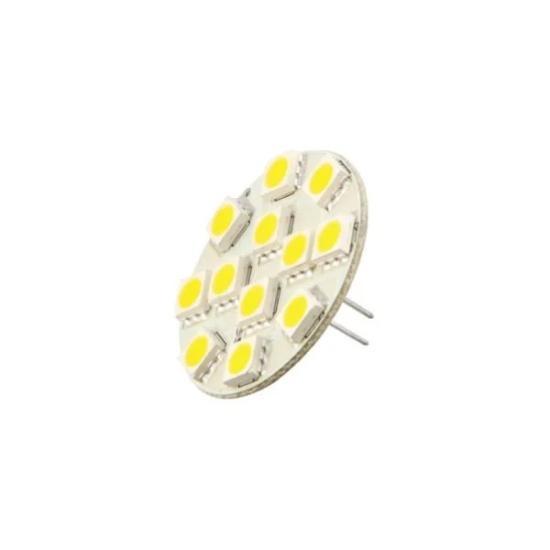 12 Led’Li G4 Ampül Dik  Gün Işığı 9-30 V