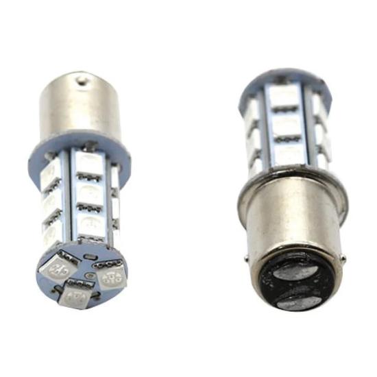 18 Led’Li Ampül Düz Tırnak Beyaz 9-30 V