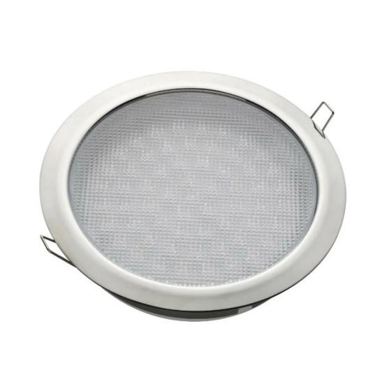Krom Gömme Spot 24 V Gün Işığı 60 Led Yaylı