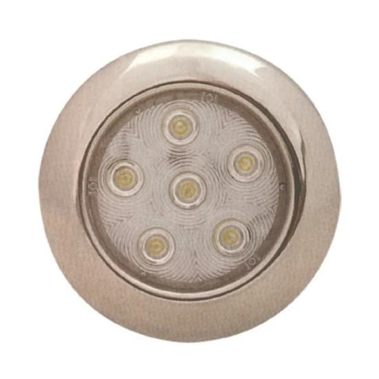 Krom Spot 6 Led 12 V Gün Işığı