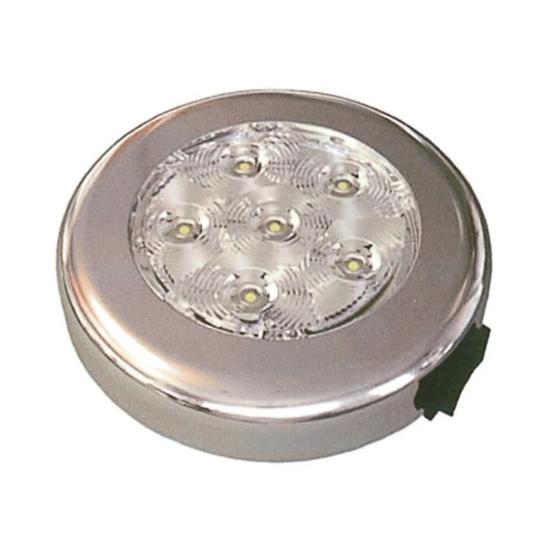 Krom Tavan Lambası 6 Led 12 V Gün Işığı