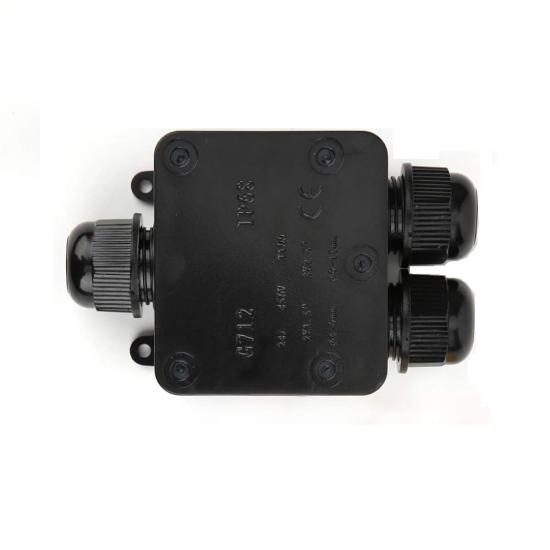 Ip68 Bağlantı Kutusu 4 Girişli 3 Pin