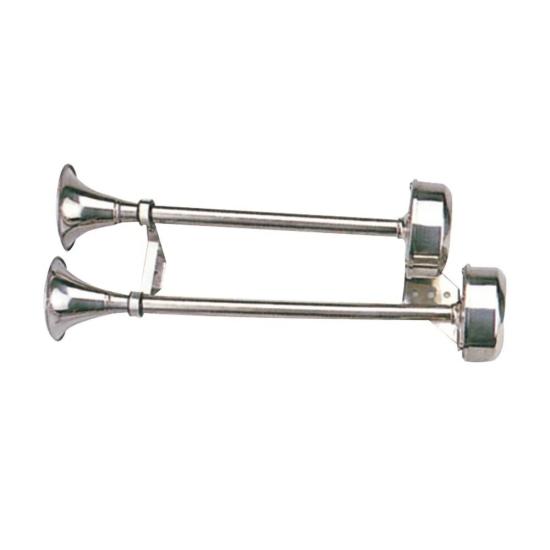 Krom Korna Çiftli Borulu 12 V 45 Cm