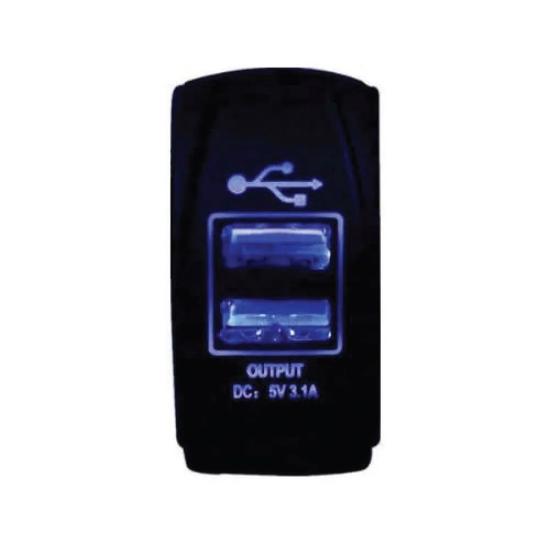 Swıtch Usb 2’Li 12/24 V