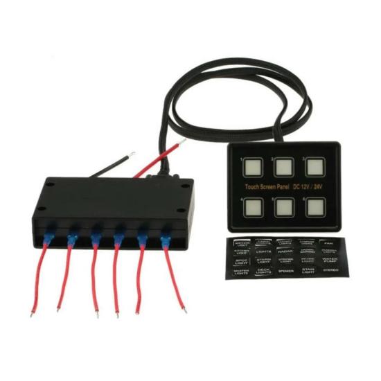 Bfy Dokunmatik Swıtch Panel 6’Lı