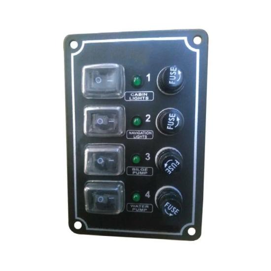 Mors 3’Lü Swıtch Panel Dikey