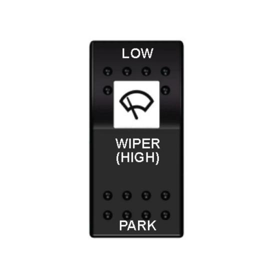 Swıtch On-On-Off Silecek Yavaş-Hızlı-Park 12/24 V