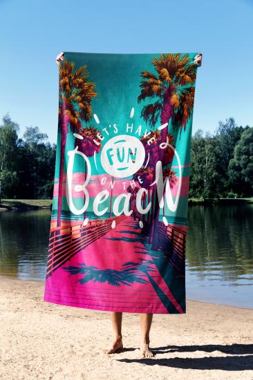 Plaj Havlusu 90X105 Beach Fun
