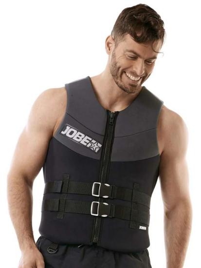 Jobe Neopren Erkek Can Yeleği Siyah-Gri 2Xl