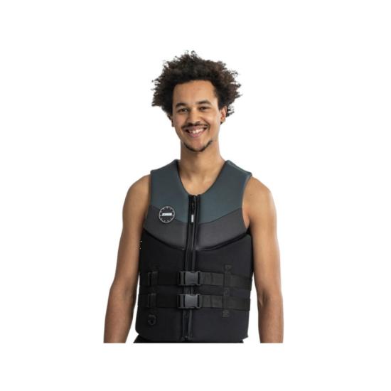 Jobe Neopren Erkek Can Yeleği Siyah-Gri 5Xl