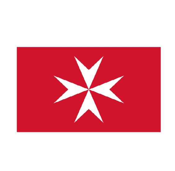 Malta Bayrağı 30X45