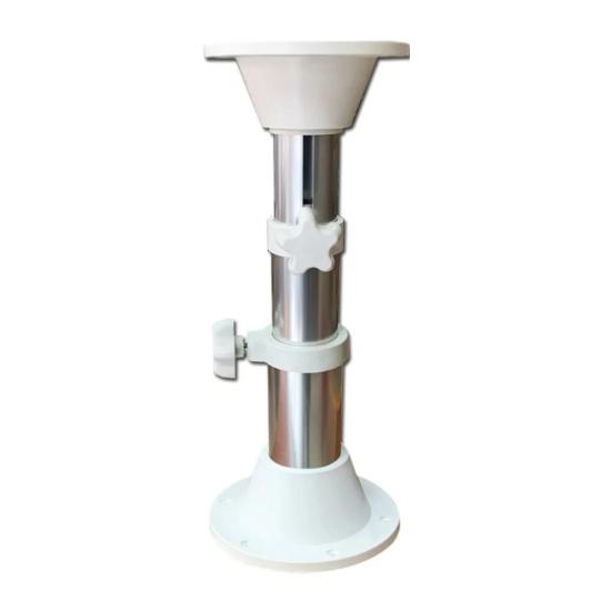 Masa Ayağı Üç Kademeli Beyaz  32-72 Cm