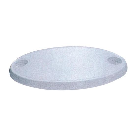 Nuova Rade Plastik Masa Oval 45X76 Cm