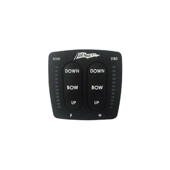 Bennet Trim Göstergeli Switch Tek İstasyon