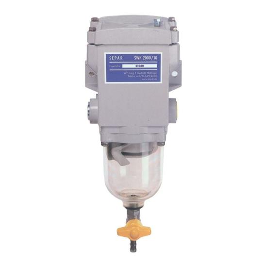 Separ Filtre Swk-2000/5       Max 170 Hp