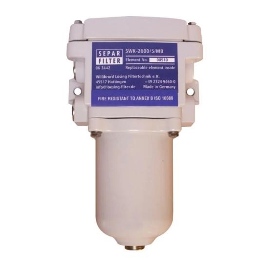 Filtre Yedek Elemanı Swk-2000/5/Mb