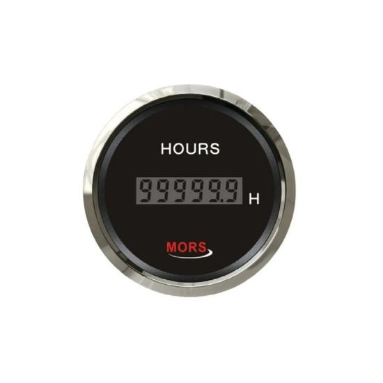 Dijital Motor Zaman Saati 12-24V Siyah