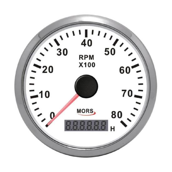 Devir Göstergesi 8000 Rpm Beyaz
