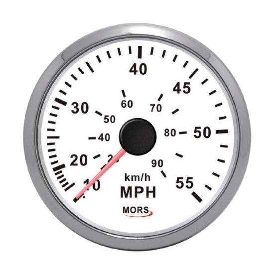 Sürat Göstergesi 55 Mph Beyaz