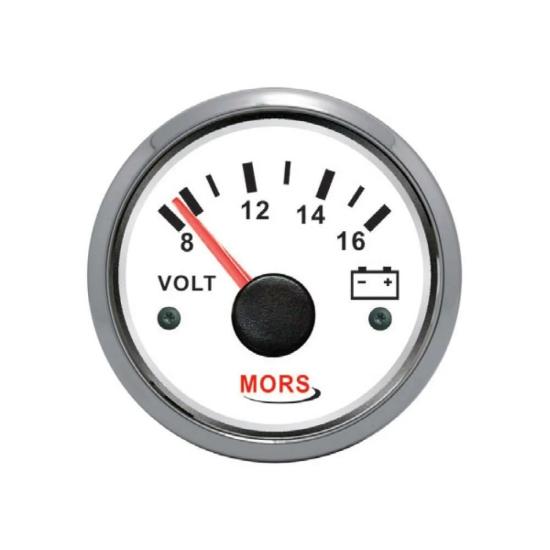 Voltmetre 24 V Beyaz