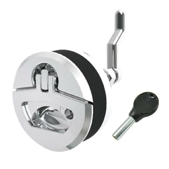 Motor Kapağı Kulpu Yuvarlak Kilitli