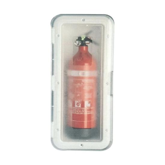 Yangın Tüpü Kutusu Şeffaf 1Kg Tüp İçin