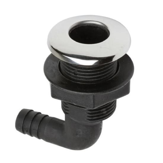Krom Flanşlı Sintine Çıkışı Dirsek 3/4’’